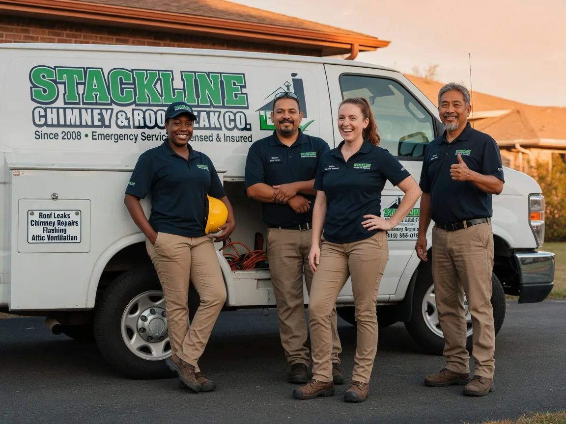 Chimney flashing repair company in Hope, MN